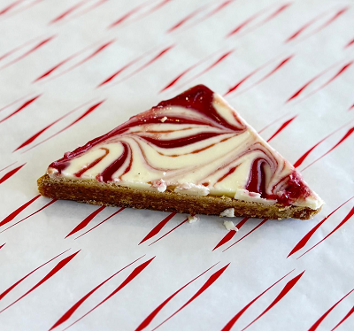 White Chocolate Raspberry Slice 